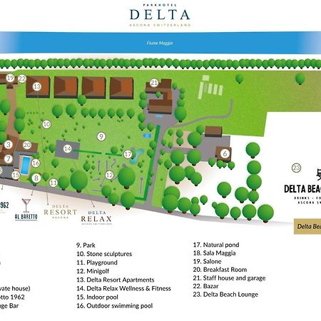 Villa Favorita - Parkhotel Delta Ascona Dış mekan fotoğraf